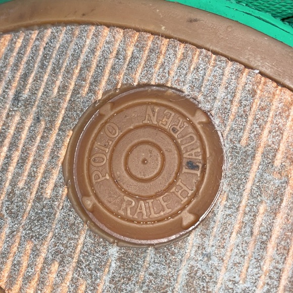 Men’s POLO RALPH LAUREN Sneakers Green Sz 11 - Picture 6 of 8